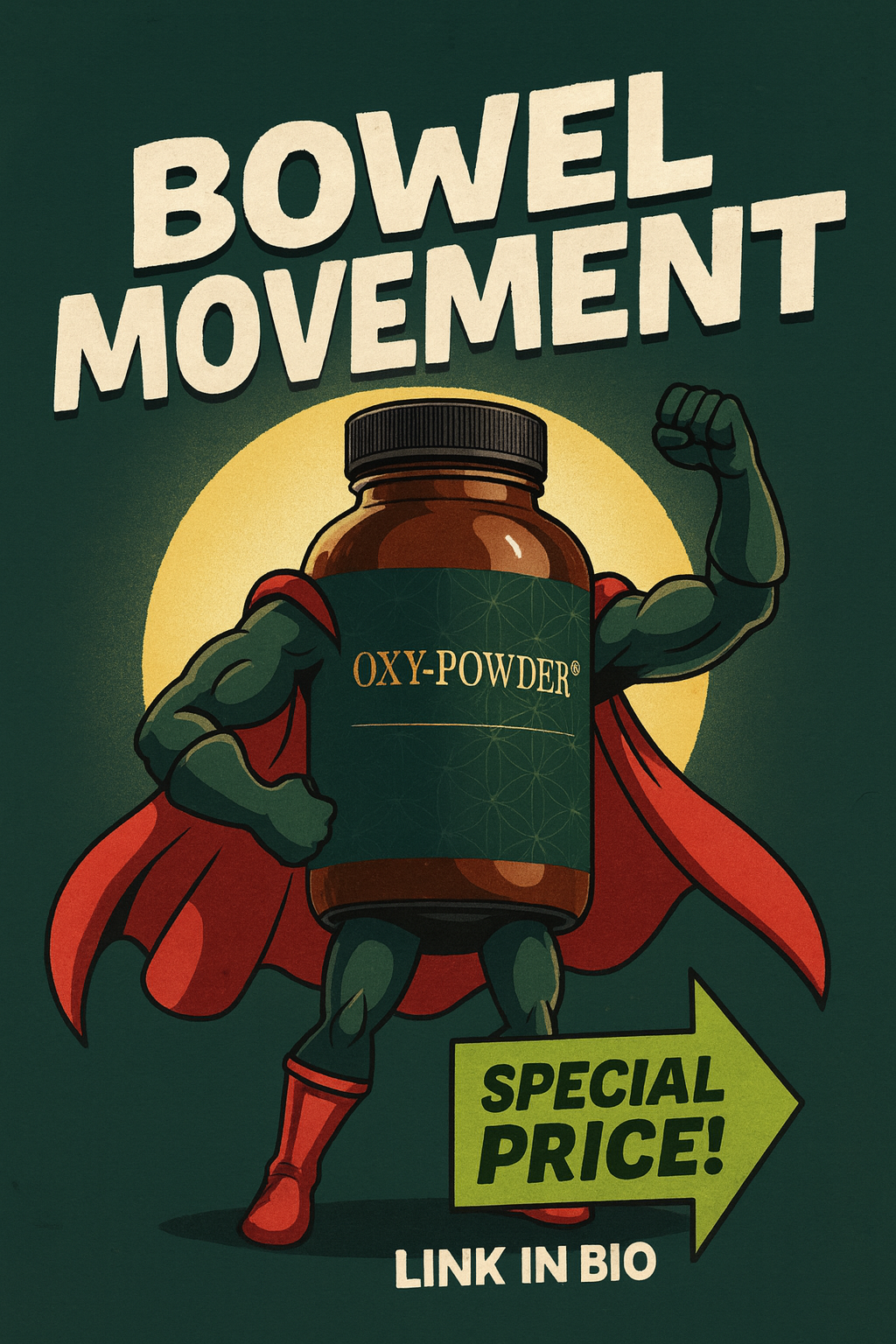 Oxy powder : منظف المعدة الخارق